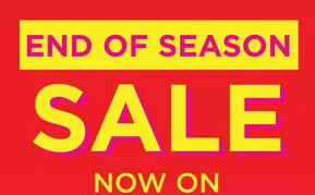 End of season sale