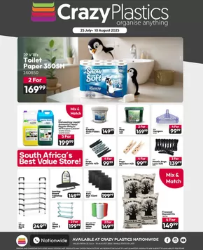 Crazy Plastics catalogue in Johannesburg | View Our Nationwide Promo | 2025-07-30T00:00:00.000Z - 2025-08-10T00:00:00.000Z
