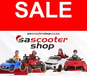 SA Scooter Shop catalogue in Vanderbijlpark | Sa scooter shop sale | 2025-07-30T00:00:00.000Z - 2025-08-13T00:00:00.000Z
