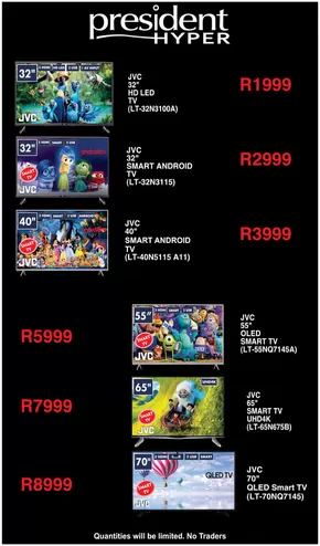 President Hyper catalogue | JVC TV Specials | 2025-07-30T00:00:00.000Z - 2025-08-30T00:00:00.000Z