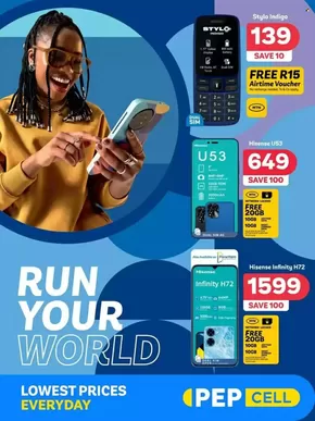 PEP catalogue in Port Elizabeth | Run your world | 2025-07-31T00:00:00.000Z - 2025-08-21T00:00:00.000Z