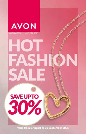 AVON catalogue in Cape Town | AVON Hot Fashion Sale catalogue | 2025-08-01T00:00:00.000Z - 2025-09-30T00:00:00.000Z