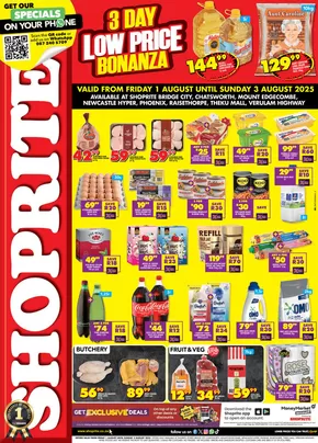 Shoprite catalogue in Inanda | Great discounts on selected products | 2025-08-01T00:00:00.000Z - 2025-08-03T00:00:00.000Z