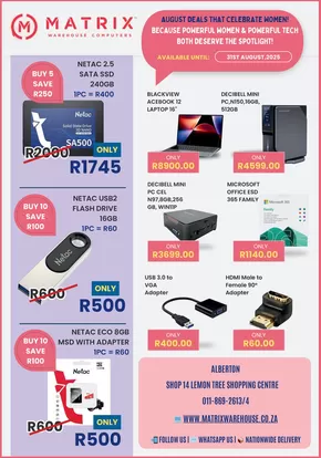 August deals that celebrate woman