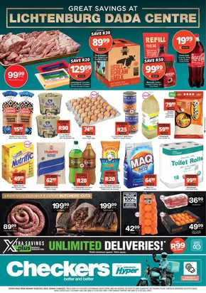 Checkers catalogue in Griekwastad | Checkers Lichtenburg Dada Centre Xtra Savings 4 August | 2025-08-04T00:00:00.000Z - 2025-08-31T00:00:00.000Z