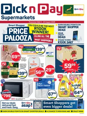 Pick n Pay catalogue in King William's Town | Discover attractive offers | 2025-08-04T00:00:00.000Z - 2025-08-24T00:00:00.000Z