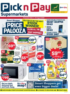 Pick n Pay catalogue in KwaMashu | Exclusive deals for our customers | 2025-08-04T00:00:00.000Z - 2025-08-24T00:00:00.000Z