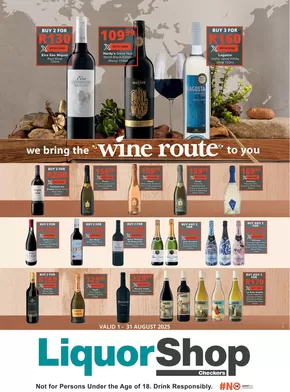 Checkers Liquor Shop catalogue in Edenvale | Checkers LiquorShop Wine Promotion | 2025-08-04T00:00:00.000Z - 2025-08-31T00:00:00.000Z