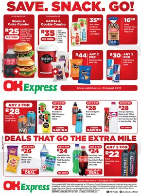 Current deals and offers