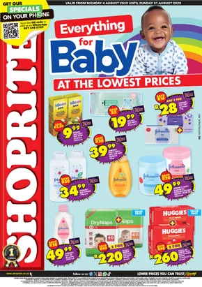 Shoprite catalogue in Upington | Discounts and promotions | 2025-08-05T00:00:00.000Z - 2025-08-31T00:00:00.000Z