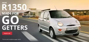 Chery Auto catalogue in Bethlehem | Made for go getters | 2025-08-05T00:00:00.000Z - 2025-08-19T00:00:00.000Z