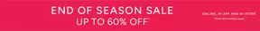 End of season sale