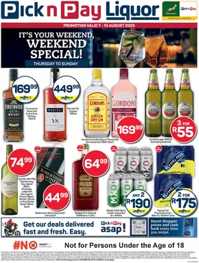 Pick n Pay catalogue in Soweto | Our best deals for you | 2025-08-07T00:00:00.000Z - 2025-08-10T00:00:00.000Z