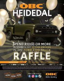 OBC Meat & Chicken catalogue in Evaton | Discounts and promotions | 2025-08-01T00:00:00.000Z - 2025-12-31T00:00:00.000Z