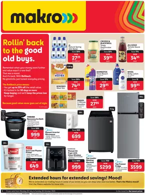 Makro catalogue in Brackenfell | Exclusive bargains | 2025-07-28T00:00:00.000Z - 2025-10-26T00:00:00.000Z