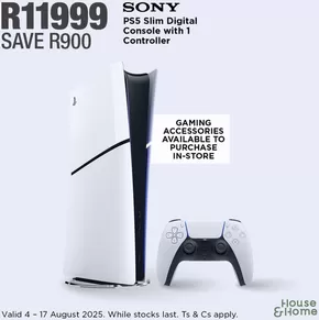 House & Home catalogue in Germiston | Our best deals for you | 2025-08-04T00:00:00.000Z - 2025-08-17T00:00:00.000Z