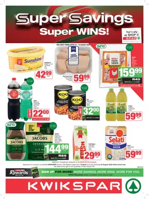 KwikSpar catalogue | Specials KwikSpar | 2025-08-08T00:00:00.000Z - 2025-08-24T00:00:00.000Z