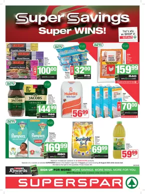 SuperSpar catalogue in Secunda | Great offer for bargain hunters | 2025-08-08T00:00:00.000Z - 2025-08-24T00:00:00.000Z