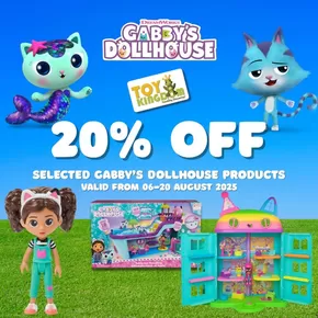 Toy Kingdom catalogue | 20% Off | 2025-08-08T00:00:00.000Z - 2025-08-20T00:00:00.000Z