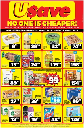 Usave weekly specials