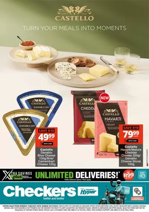 Checkers catalogue in Paarl | Checkers Castello Promotion | 2025-08-11T00:00:00.000Z - 2025-10-05T00:00:00.000Z