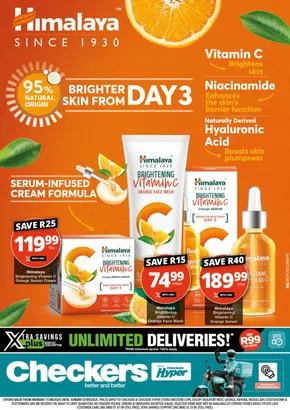 Checkers catalogue in Paarl | Checkers Himalaya Promotion | 2025-08-11T00:00:00.000Z - 2025-09-07T00:00:00.000Z