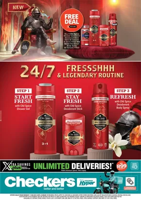 Checkers catalogue in Paarl | Checkers Old Spice Promotion | 2025-08-11T00:00:00.000Z - 2025-09-07T00:00:00.000Z