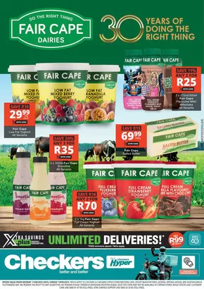 Checkers catalogue in Paarl | Checkers Fair Cape Promotion | 2025-08-11T00:00:00.000Z - 2025-09-14T00:00:00.000Z