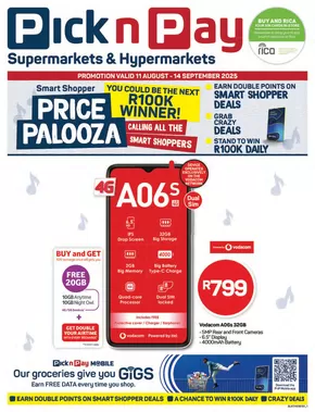 Pick n Pay catalogue in Durban | Great offer for bargain hunters | 2025-08-11T00:00:00.000Z - 2025-09-14T00:00:00.000Z