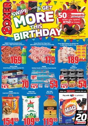 Boxer catalogue in Cofimvaba | Boxer Superstores EC August MM. | 2025-08-11T00:00:00.000Z - 2025-08-24T00:00:00.000Z