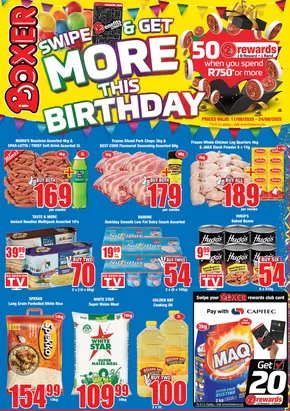Boxer catalogue in Randburg | Boxer Superstores ECW August MM. | 2025-08-11T00:00:00.000Z - 2025-08-24T00:00:00.000Z