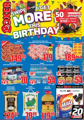Boxer catalogue in Pietermaritzburg | Boxer Superstores KZN August MM. | 2025-08-11T00:00:00.000Z - 2025-08-24T00:00:00.000Z
