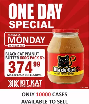 KitKat Cash and Carry catalogue in Soshanguve | Kit Kat Cash and Carry weekly specials | 2025-08-11T00:00:00.000Z - 2025-08-11T00:00:00.000Z