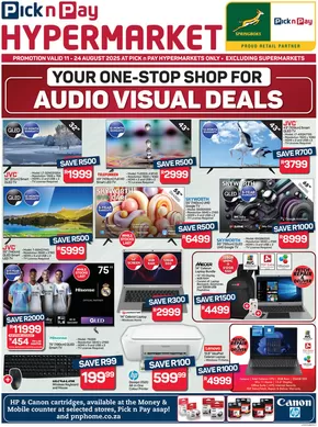 Pick n Pay Hypermarket catalogue in Soweto | Current special promotions | 2025-08-11T00:00:00.000Z - 2025-08-24T00:00:00.000Z