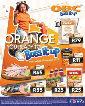 OBC Meat & Chicken catalogue in Soweto | Wide range of offers | 2025-08-14T00:00:00.000Z - 2025-08-17T00:00:00.000Z