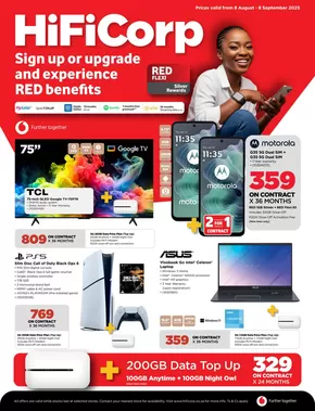 HiFi Corp catalogue | Current deals and offers | 2025-08-08T00:00:00.000Z - 2025-09-08T00:00:00.000Z