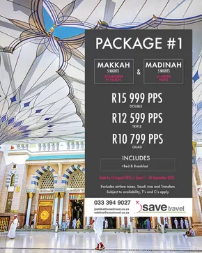 Save catalogue in Pietermaritzburg | Great offer for all customers | 2025-09-01T00:00:00.000Z - 2025-09-30T00:00:00.000Z