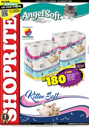 Shoprite catalogue in Potchefstroom | New offers to discover | 2025-08-12T00:00:00.000Z - 2025-08-31T00:00:00.000Z