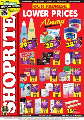 Shoprite catalogue in Queenstown | Save now with our deals | 2025-08-12T00:00:00.000Z - 2025-08-24T00:00:00.000Z
