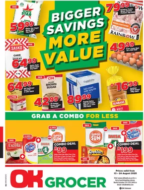 OK Grocer catalogue | Our best bargains | 2025-08-13T00:00:00.000Z - 2025-08-24T00:00:00.000Z