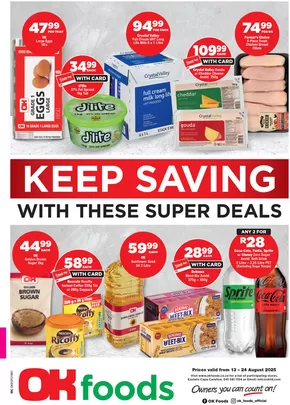 OK Foods catalogue | Current deals and offers | 2025-08-13T00:00:00.000Z - 2025-08-24T00:00:00.000Z