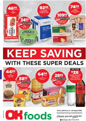 OK Foods catalogue | Discounts and promotions | 2025-08-13T00:00:00.000Z - 2025-08-24T00:00:00.000Z