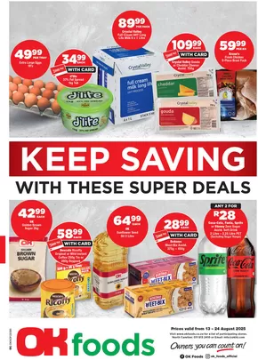 OK Foods catalogue | Top deals and discounts | 2025-08-13T00:00:00.000Z - 2025-08-24T00:00:00.000Z
