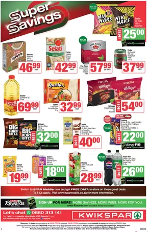 KwikSpar catalogue in Pretoria | Great offer for bargain hunters | 2025-08-13T00:00:00.000Z - 2025-08-24T00:00:00.000Z