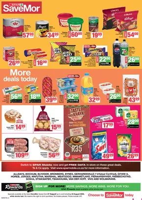 Spar catalogue in Pretoria | Great offer for all customers | 2025-08-13T00:00:00.000Z - 2025-08-24T00:00:00.000Z