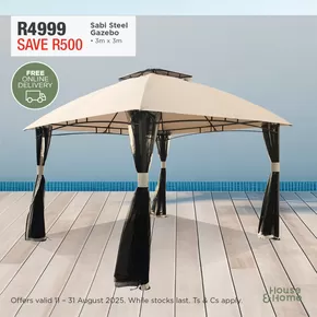 House & Home catalogue | Discounts and promotions | 2025-08-11T00:00:00.000Z - 2025-08-31T00:00:00.000Z