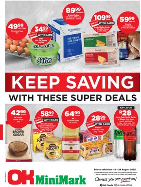 OK Express catalogue in Sandton | Ok Express weekly specials | 2025-08-13T00:00:00.000Z - 2025-08-24T00:00:00.000Z