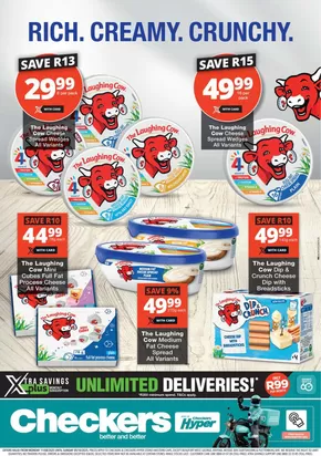 Checkers catalogue in Bellville | Checkers Laughing Cow Promotion 11 August | 2025-08-14T00:00:00.000Z - 2025-10-05T00:00:00.000Z