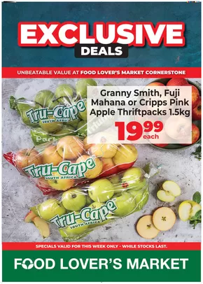 Food Lover's Market catalogue in Rustenburg | Cornerstone - Correct Product Description | 2025-08-14T00:00:00.000Z - 2025-08-17T00:00:00.000Z