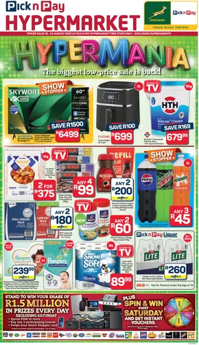 Pick n Pay catalogue in Kimberley | Exclusive deals for our customers | 2025-08-18T00:00:00.000Z - 2025-08-24T00:00:00.000Z